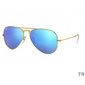 Ray-Ban Classic Mirrored Aviator Sunglasses